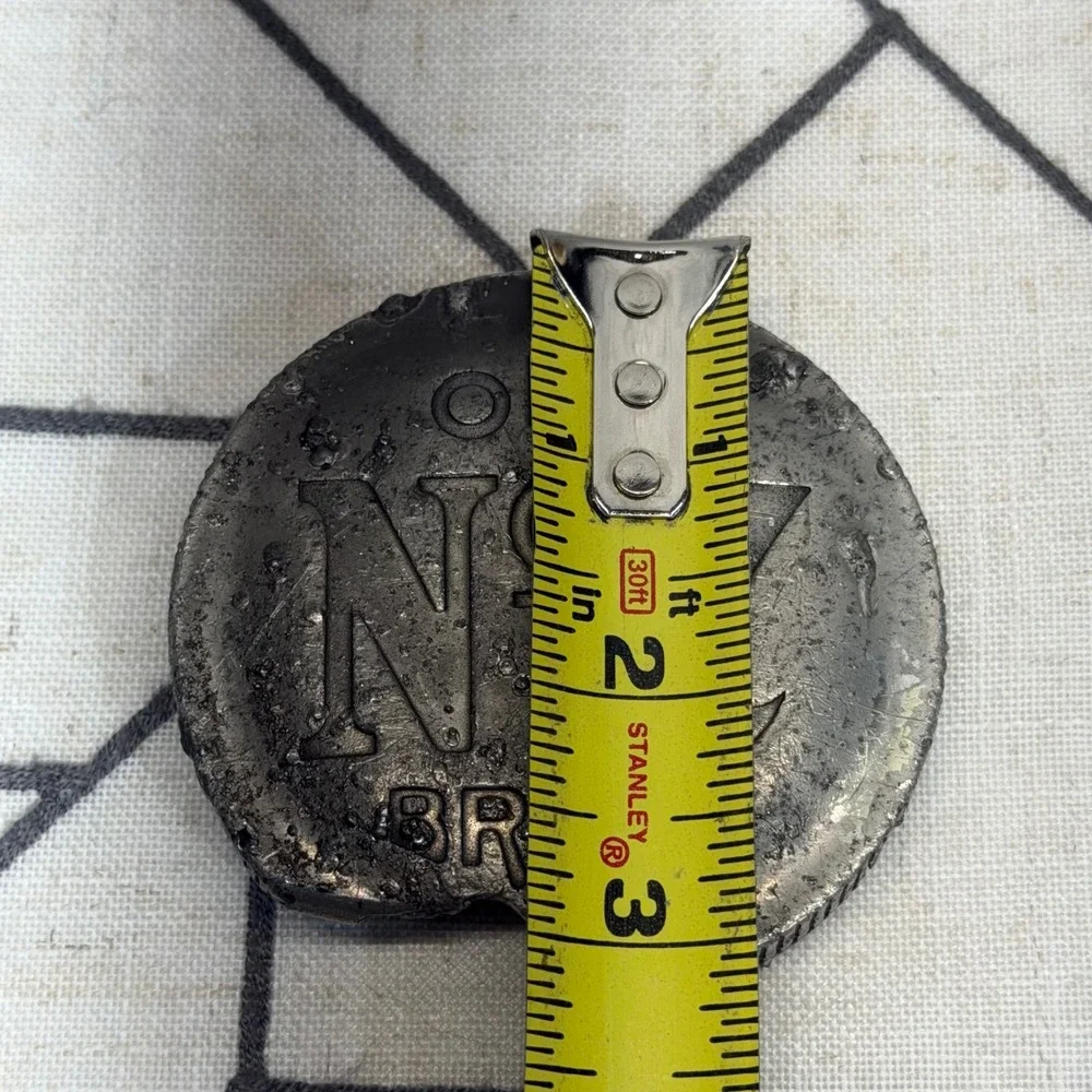 Jack Daniel's Belt Buckle OS Silver Old‎ No 7 Brand Bottle Cap Vintage 2005